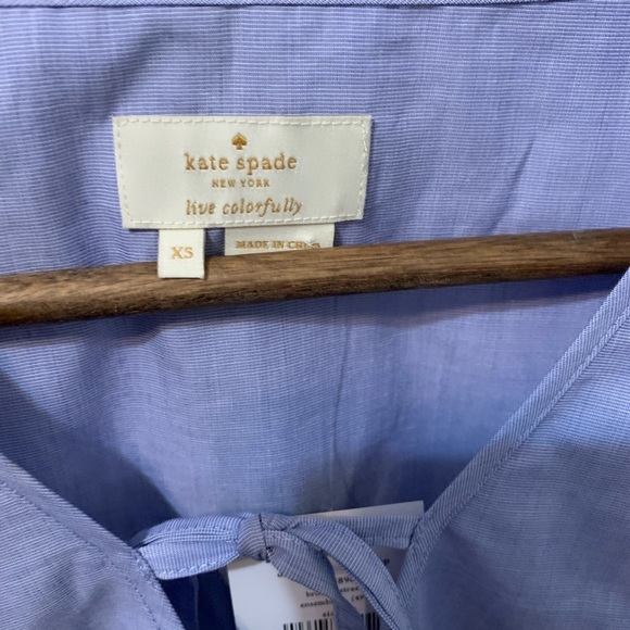 NWT Kate spade daisy embroidered top xs - Picture 8 of 10